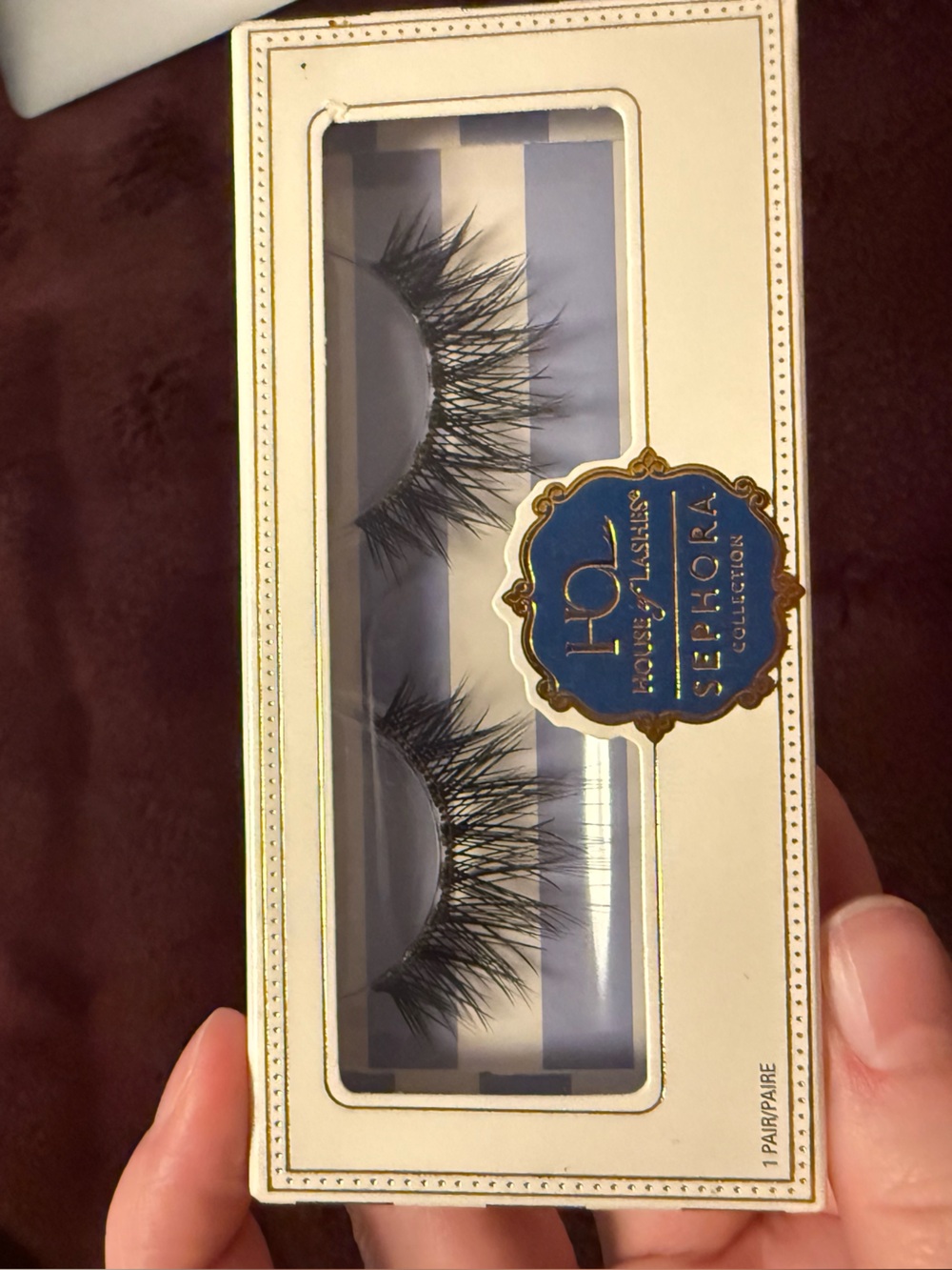 House of Lashes x Sephora Collection Natalia Black False Eyelashes